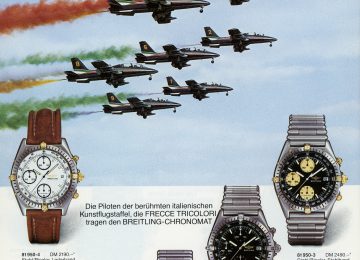 23_Breitling Catalog from 1987 showing the Chronomat
