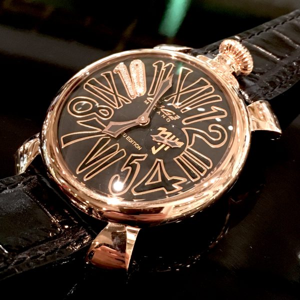 【世界110本限定】ガガミラノ腕時計ネイマールコラボモデル